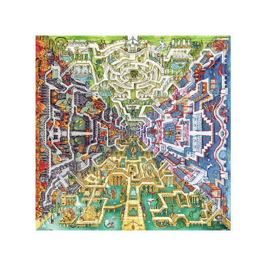 1600片 平面拼图 塑料拼图 H2375 Tom Parker-神话迷宮 商品图0