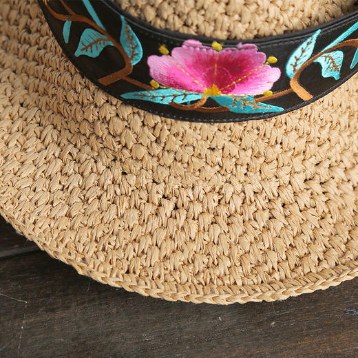 【春夏草帽】泊舟民族风礼帽 | 现货加急发 商品图2