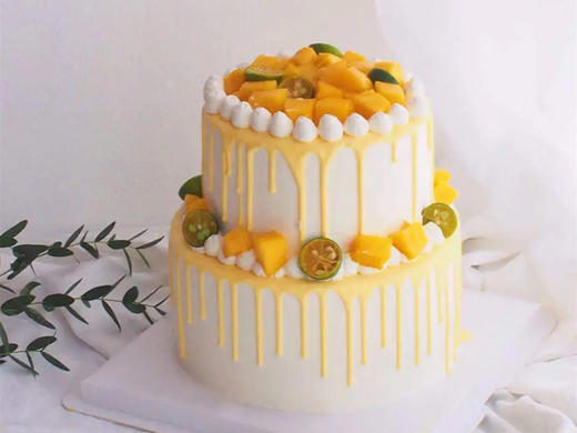 芒里偷闲｜鲜果双层蛋糕 商品图0