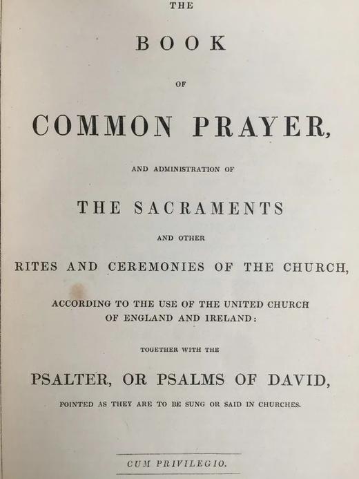 漂亮烫金特装本！1839年 公祷书 全真皮精装大32开 商品图2