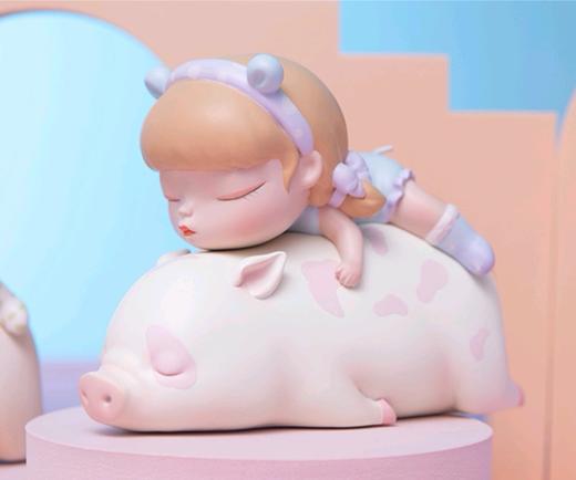 白夜童话-猪猪先生Lite-小-粉白/贾晓鸥 商品图0