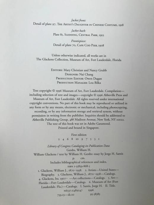 威廉·格拉肯斯画集 471幅插图 精装大16开 商品图4