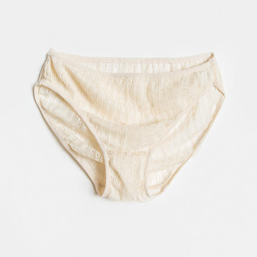 上海旗袍厂TG-TG01S046桑蚕丝性感真丝针织蕾丝花边内裤透气中腰三角裤短裤透气 商品图7