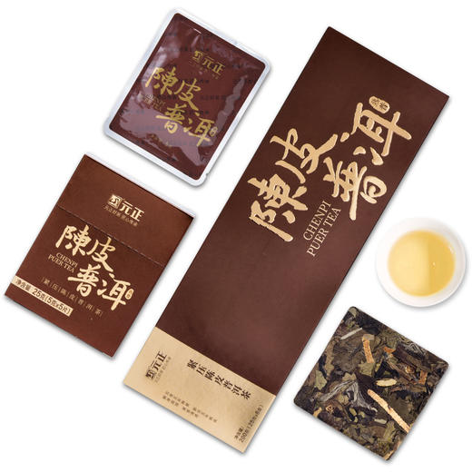 元正优品骏眉红茶 铁罐100g*1 +陈皮普洱 200g*1+桂花红茶25g*1罐 商品图4