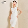 IWY/白色西装连衣裙女神范时尚修身名媛高端职业套裙气质正装 NQ620-W 商品缩略图0