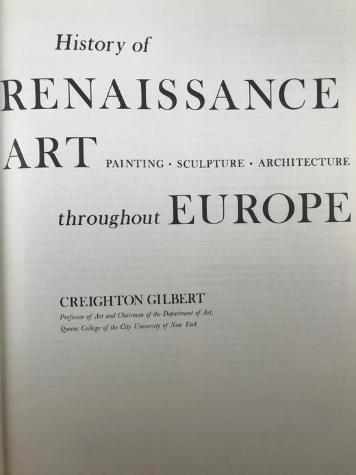 欧洲文艺复兴时期艺术史 587幅插图（60幅彩色） 精装大16开 商品图3