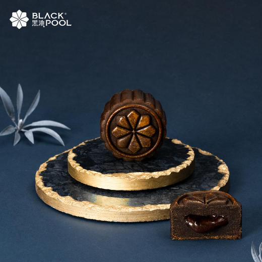 （兑换）【中秋·心悦礼盒，月圆人圆】双层典雅蓝金，纯钢刀叉，减糖Max6分甜 商品图4