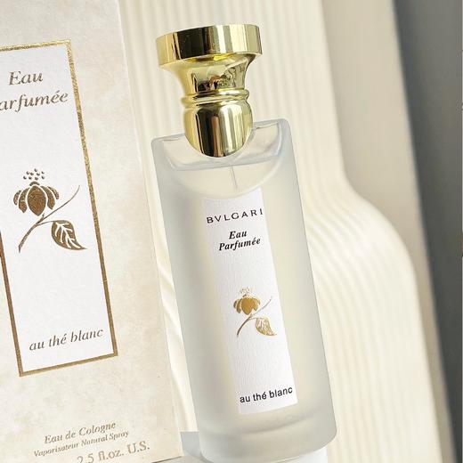 价值905 温柔半两，从容一生！BVL*ARI/宝G丽茗珍中性古龙水白茶雅韵75ml 纯净宁谧 从清冷到柔和 淡然清雅 预售 商品图2