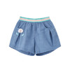 英氏-童衣类（夏）E1英梭短裤褪色蓝100CM 商品缩略图4