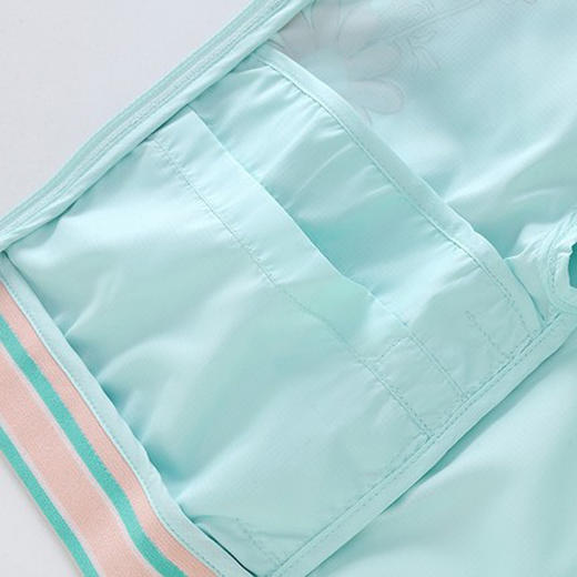 英氏-童衣类（夏）E1英梭短帽外套月光翡翠100CM 商品图2