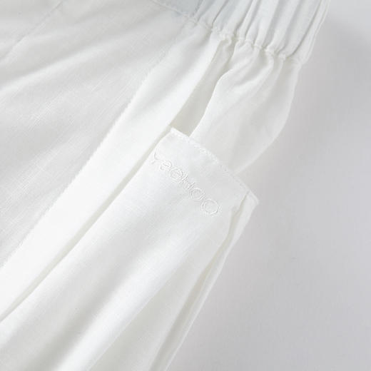 英氏-童衣类（夏）E1外着英梭中裤白100CM 商品图2