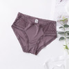上海旗袍厂TG-TG01S075真丝中腰三角裤 蕾丝性感黑色无痕透气舒适包臀 桑蚕丝内裤女 商品缩略图6