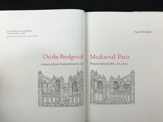 十四世纪早期巴黎生活记录 66幅插图 精装16开 商品图3