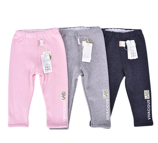 拉比-童衣类（冬）C9时尚打底裤玫瑰红 商品图4