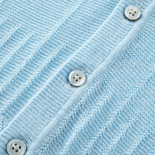 英氏-童衣类（春）E1英毛短外套纯净蓝100CM 商品图3