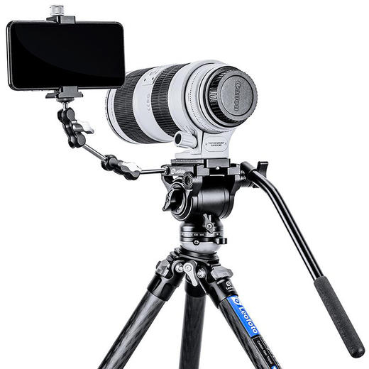 狼族优选丨徕图 BV-5精巧迷你液压视频二维云台 商品图2