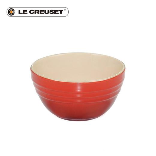 酷彩-炻瓷创意小碗可爱米饭碗早餐汤碗家用12.5CM 红色 商品图0