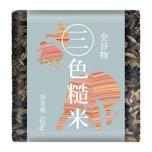中粮初萃 全谷物三色糙米320g（真空） 商品图2