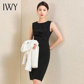 IWY/售楼部工作服女连衣裙修身名媛面试正装气质高端职业套裙 NQ620
