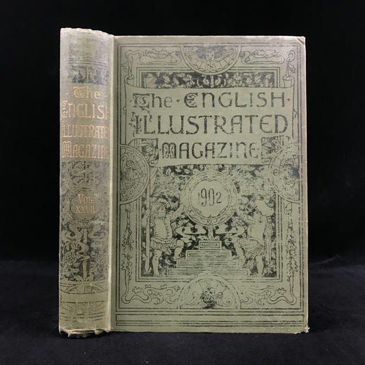 1902年 英国插图杂志 数百幅插图 漆布精装16开 商品图0
