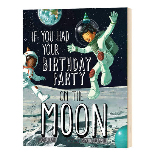 假如在月亮上开生日派对 英文原版 If You Had Your Birthday Party on the Moon 英文版儿童英语图画书 进口原版书籍 Joyce Lapin 商品图0
