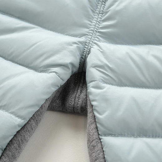 拉比-童衣类（冬）C9时尚羽绒拼接长裤玫瑰红 商品图2