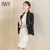 IWY/职业西装连衣裙搭配套装时尚优雅一粒扣小西服干练知性OL C16+Q620-W 商品缩略图1