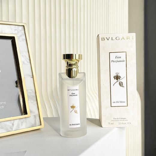 价值905 温柔半两，从容一生！BVL*ARI/宝G丽茗珍中性古龙水白茶雅韵75ml 纯净宁谧 从清冷到柔和 淡然清雅 预售 商品图1