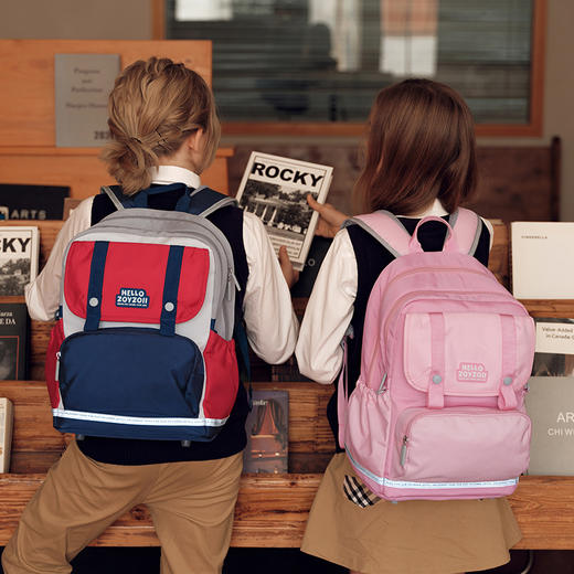 【已下架】ZOYZOII 儿童B15大容量护脊减负双肩书包 [福利品] 商品图3