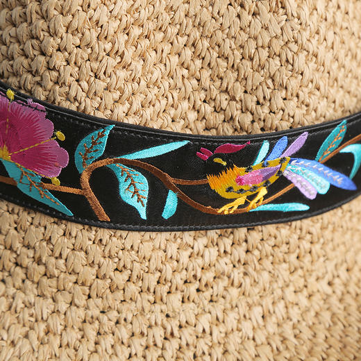 【春夏草帽】泊舟民族风礼帽 | 现货加急发 商品图3