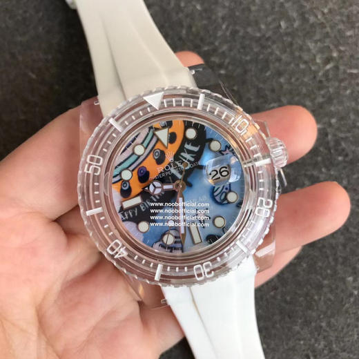 GR-Factory 2021新款🔥PHANTOMLAB&ROLEX联名力作水晶系列腕表来袭！颠覆传统概念！采用PMMA水晶材质！3135蓝游丝机芯！市场好的泰国进口橡胶表带，永不变黄 商品图2