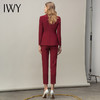 IWY/时尚酒红色西服套装C11358+P11358 商品缩略图3