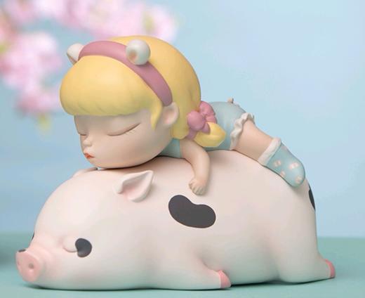 白夜童话-猪猪先生Lite-小-粉黑/贾晓鸥 商品图0