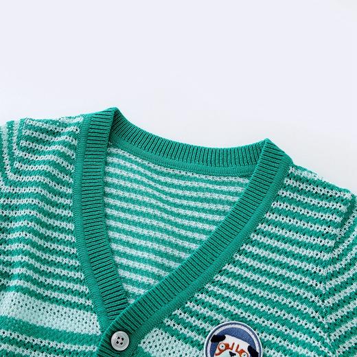 英氏-童衣类（春）E1英毛短外套月光翡翠100CM 商品图2