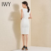 IWY/白色西装连衣裙女神范时尚修身名媛高端职业套裙气质正装 NQ620-W 商品缩略图3