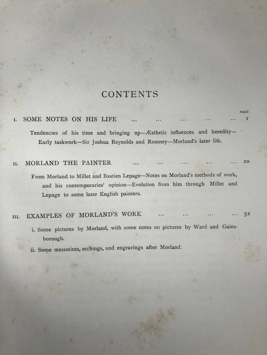 1898年 乔治· 莫兰传记画集 38幅插图 漆布精装16开 商品图3