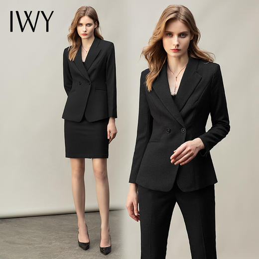 IWY/职业通勤西服套裙NC10420+S10380 商品图4