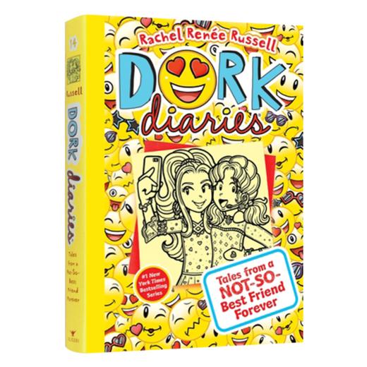 怪诞少女日记14 英文原版 Dork Diaries 14 女版小屁孩 朵拉日记 儿童英语章节桥梁书 进口原版书籍 商品图1