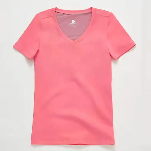 【100元任选4件】水沐伊朵瑜伽短袖5363（清仓产品，收货7天内支持调换、不退款）（无胸垫） 商品图3