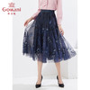 乔万尼新款半身裙蕾丝重磅绣花EI3D157 商品缩略图1