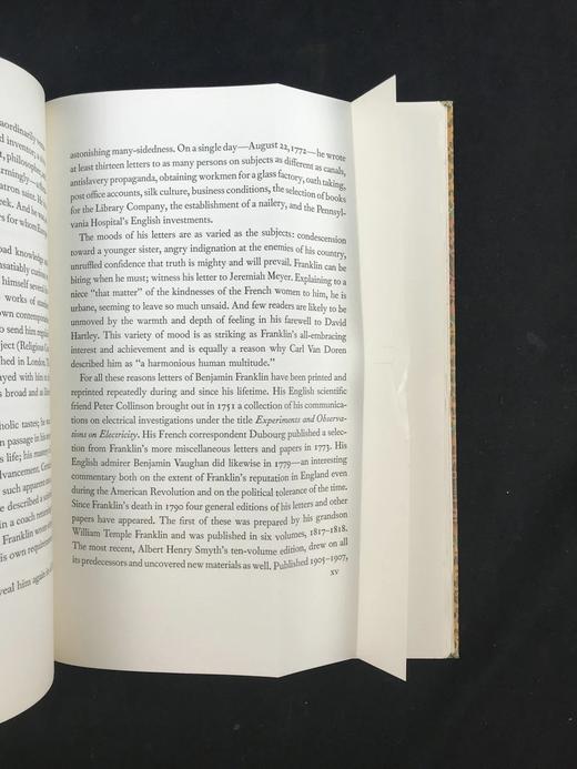 限量250册！富兰克林书信选集 6幅彩色插图 精装16开带书匣 商品图9