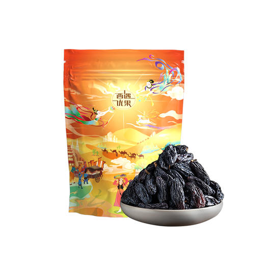 【清远帮扶】新疆黑加仑葡萄干225g 商品图0
