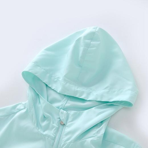 英氏-童衣类（夏）E1英梭短帽外套月光翡翠100CM 商品图3