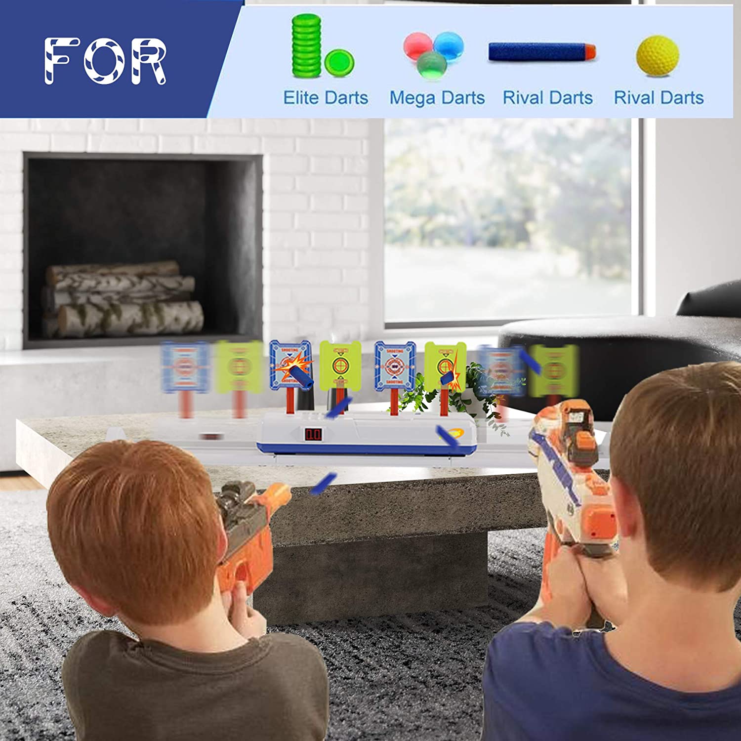 Floating Moving Targets Electronic Auto Running Shooting Targets for N