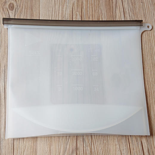 硅胶保鲜袋循环食品级矽膠食物袋低温慢煮袋硅胶密封袋冷藏冷冻袋 商品图3