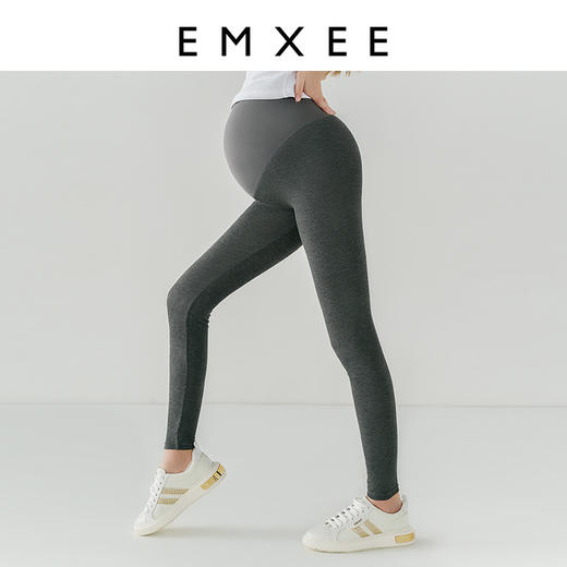 【打底裤】嫚熙孕妇打底裤夏季装薄款外穿怀孕专用竹纤维春夏运动托腹长裤女 商品图3