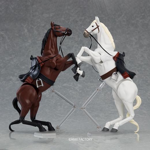 【GSC现货】figma 马 ver.2 （白&茶） 商品图0