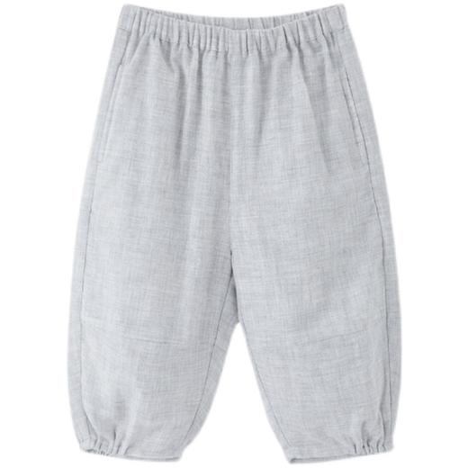 英氏-童衣类（夏）E1英梭长裤 花灰100CM 商品图4