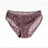 上海旗袍厂TG-TG01S046桑蚕丝性感真丝针织蕾丝花边内裤透气中腰三角裤短裤透气 商品缩略图6