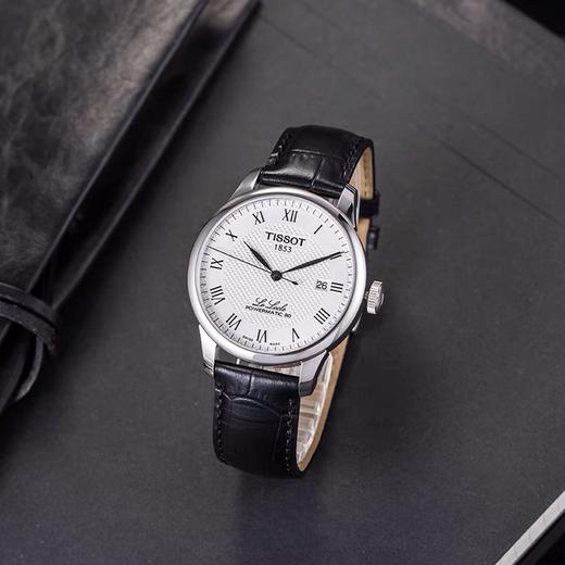 1F【天梭】力洛克系统皮带80机芯机械男表 商品图3